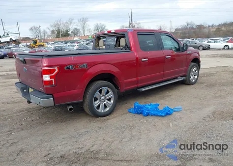 2018 Ford F-150 Xlt from USA, damaged, VIN 1FTFW1EGXJFC08373